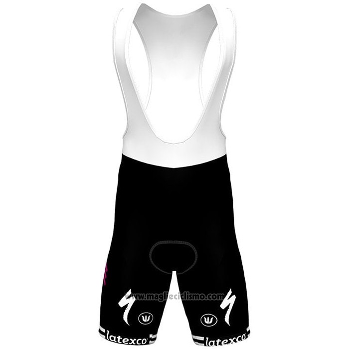 2021 Abbigliamento Ciclismo Deceuninck Quick Step Campione Danimarca Manica Corta e Salopette